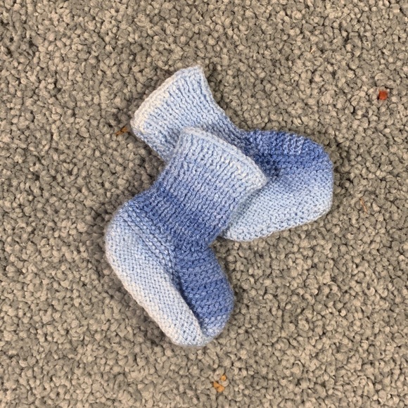 Vintage Knit Suit with Booties - Picture 3 of 7